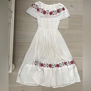 Authentic Traditional Mexican Dress Size Small